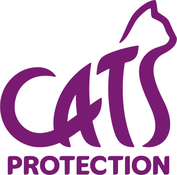 Cats Protecion logo linking to their pet loss support page